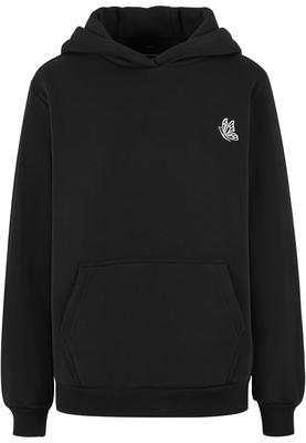 Flying Butterfly EMB Fluffy Hoody black 3XL