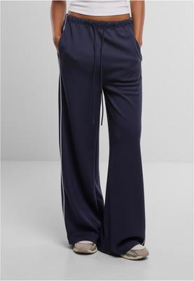 Ladies Wide Leg Scuba Trackpants navy 3XL