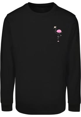 Ladies Flamingo Longsleeve With Cuffrib black L