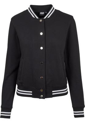 Ladies College Sweat Jacket blk/blk 3XL