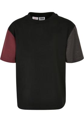 Boys Organic Oversized Colorblock Tee unionbeige 110/116