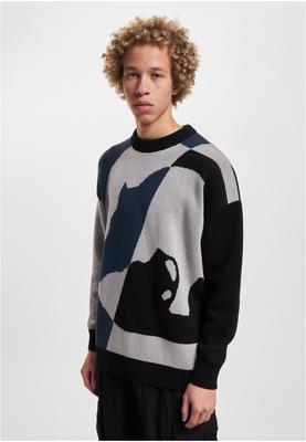 Ecko Unltd. MulticolorLogo Crewneck Pullover black/grey 3XL