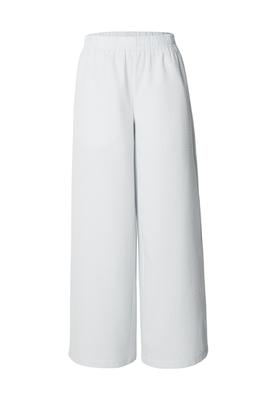 Ladies Seersucker Resort Pants freezeblue/white L