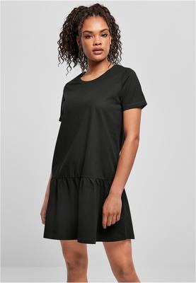 Ladies Valance Tee Dress black 3XL
