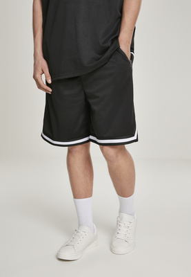 Premium Stripes Mesh Shorts black L