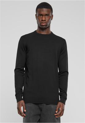 Knitted Crewneck Sweater black 3XL