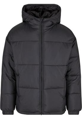 Basic Puffer Jacket With Hood black 3XL
