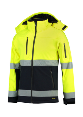 Bi-color EN ISO 20471 Softshell