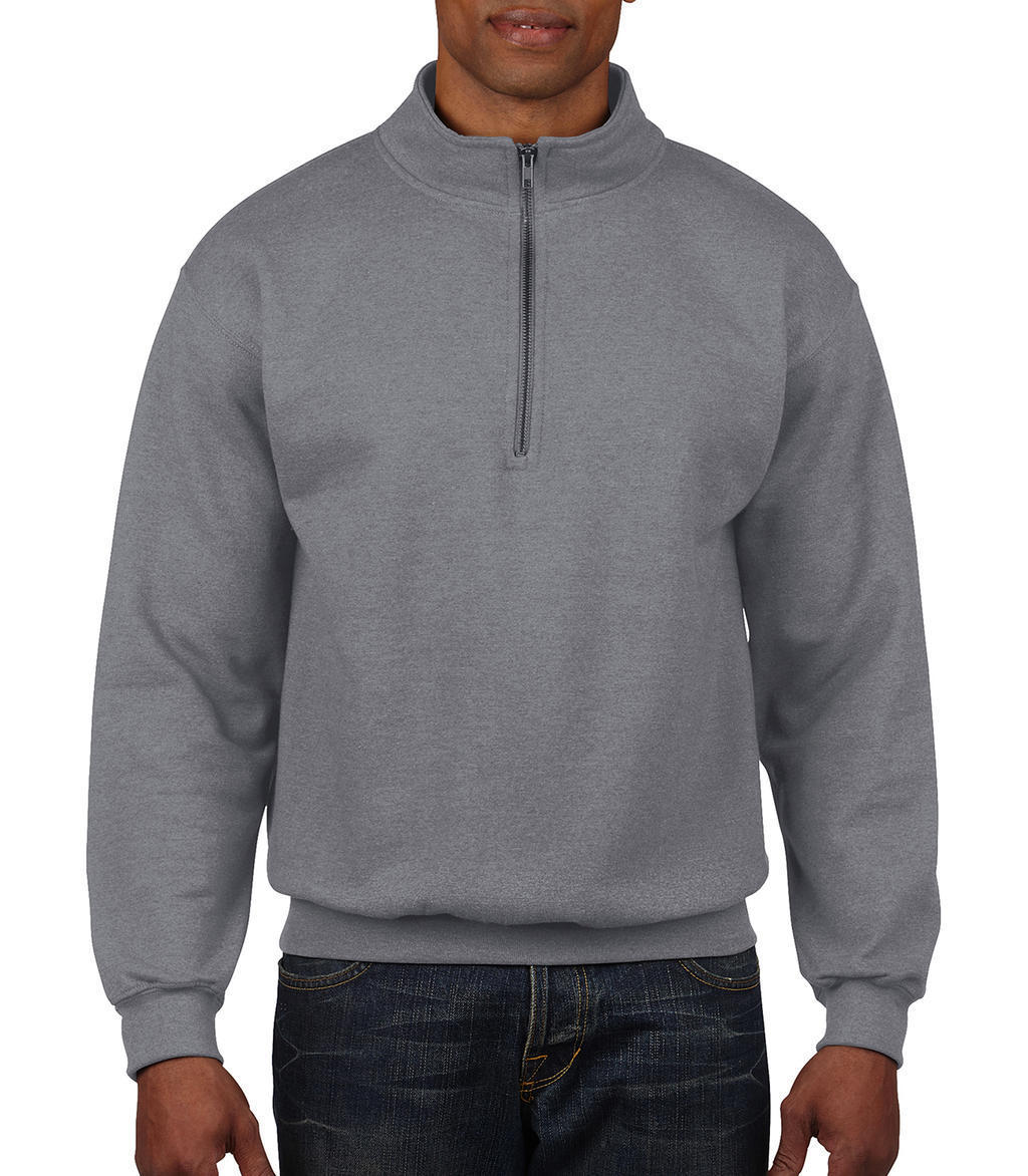 HEAVY BLEND ADULT VINTAGE CADET COLLAR SWEATSHIRT MERCHYOU