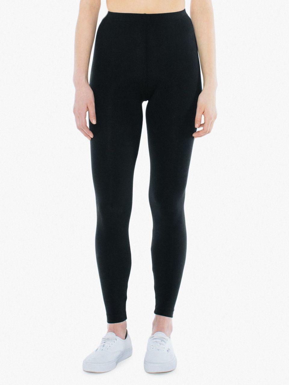 WOMEN'S COTTON SPANDEX JERSEY LEGGING - MERCHYOU