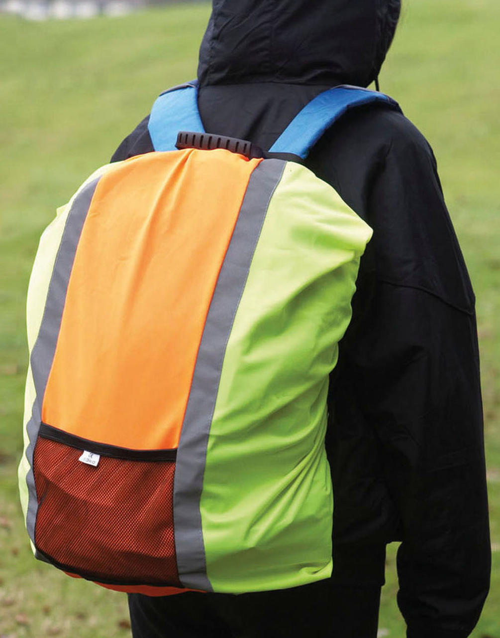 high vis rucksack cover