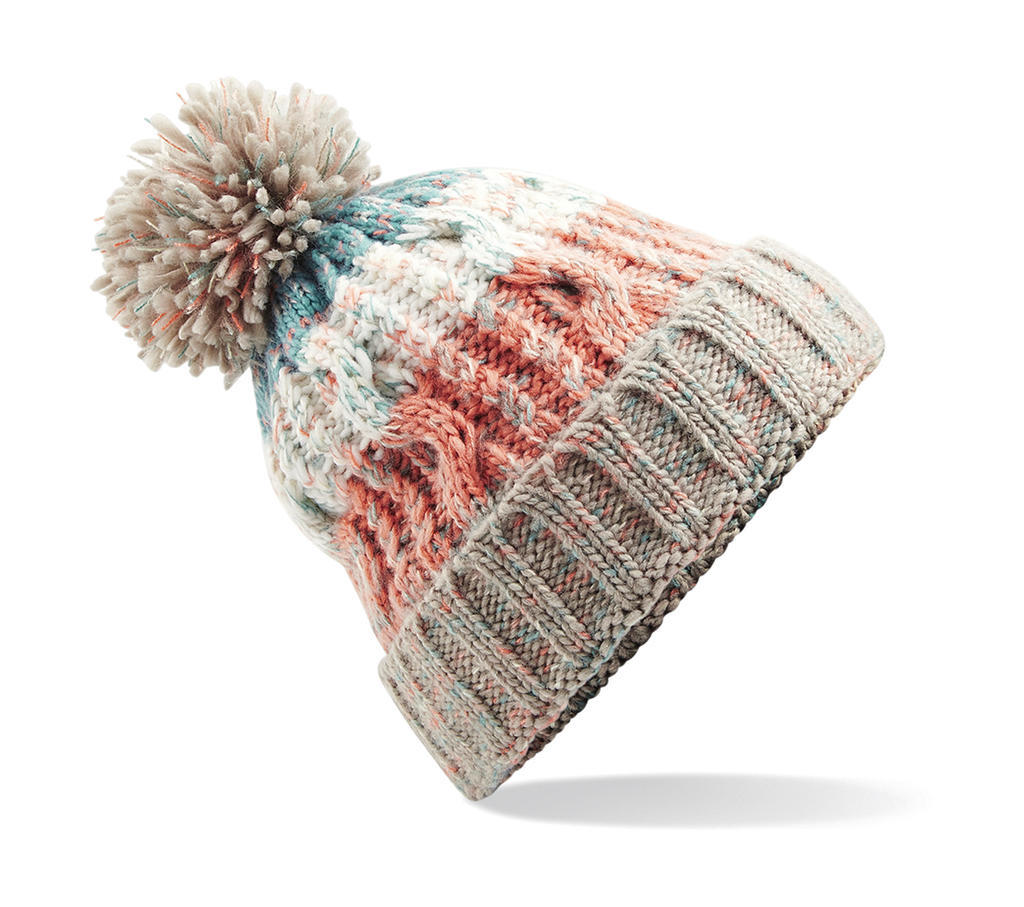Corkscrew Pom Pom Beanie - MERCHYOU