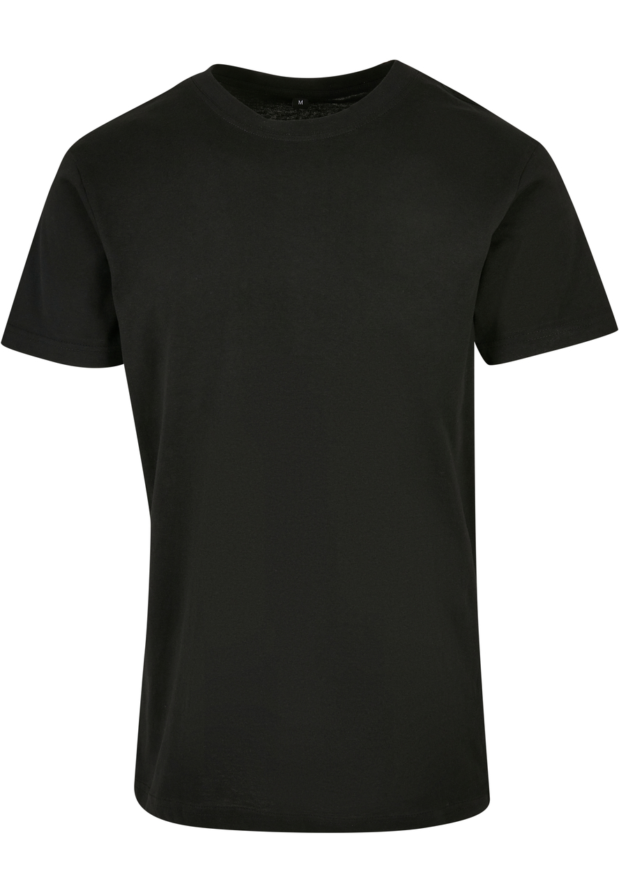 Basic Round Neck T-Shirt black M - MERCHYOU