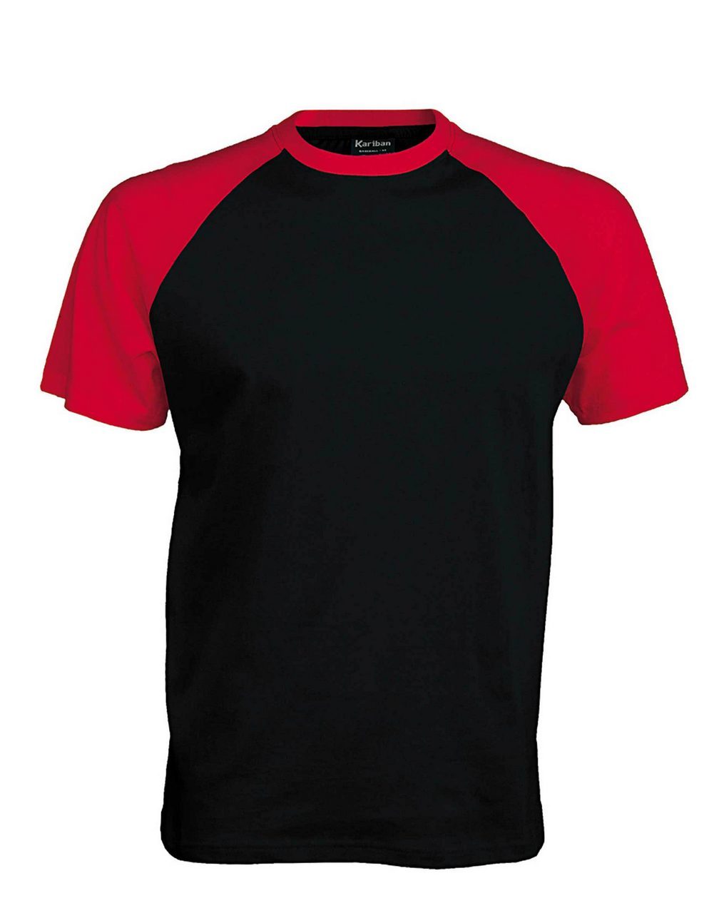 Kariban Base Ball  T-Shirt Bicolore Manches Courtes 