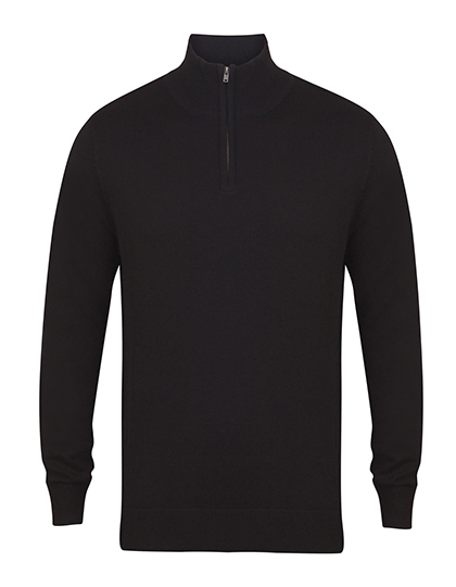 Men´s Quarter Zip Jumper - MERCHYOU