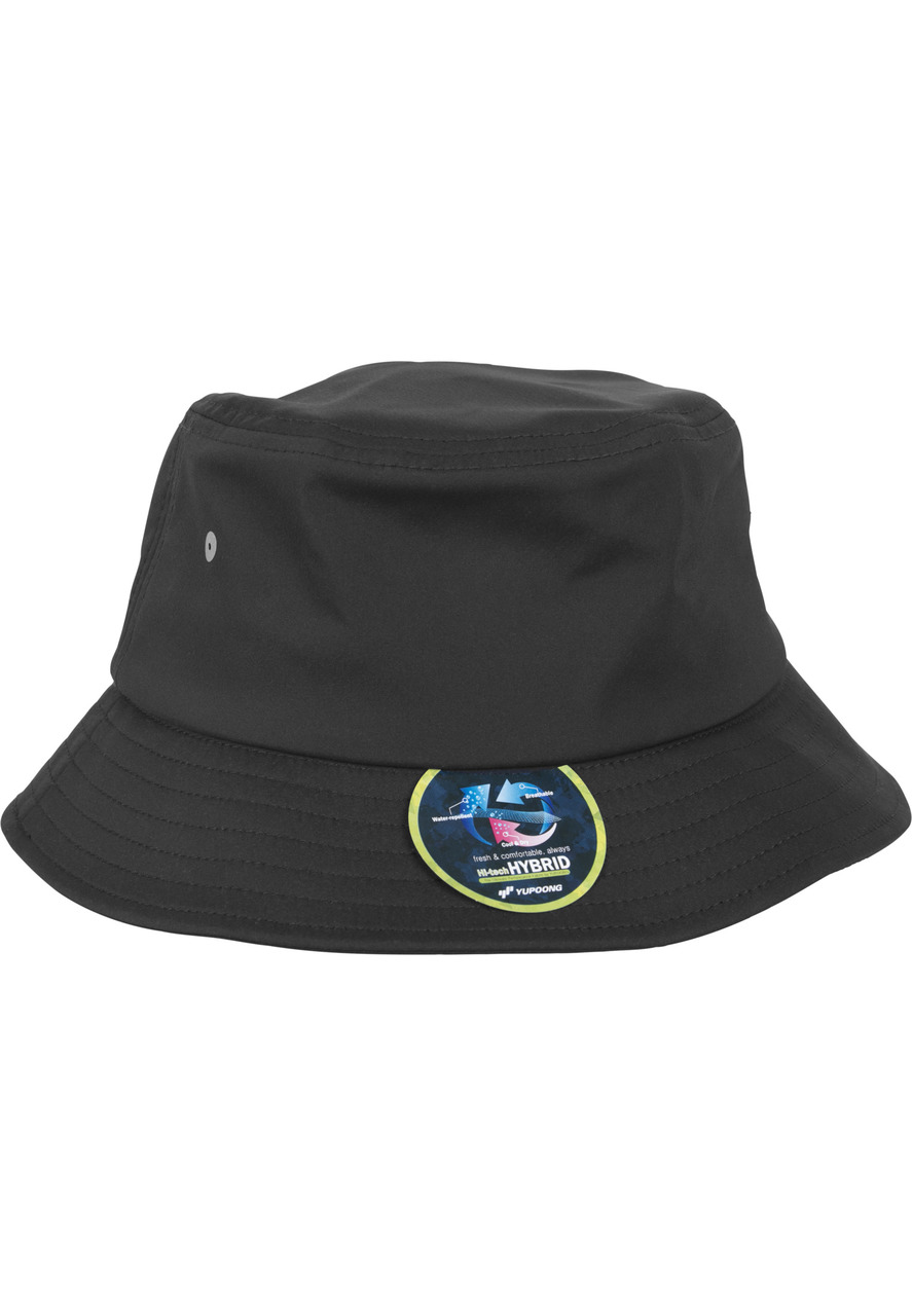 Nylon Bucket Hat black one size - MERCHYOU