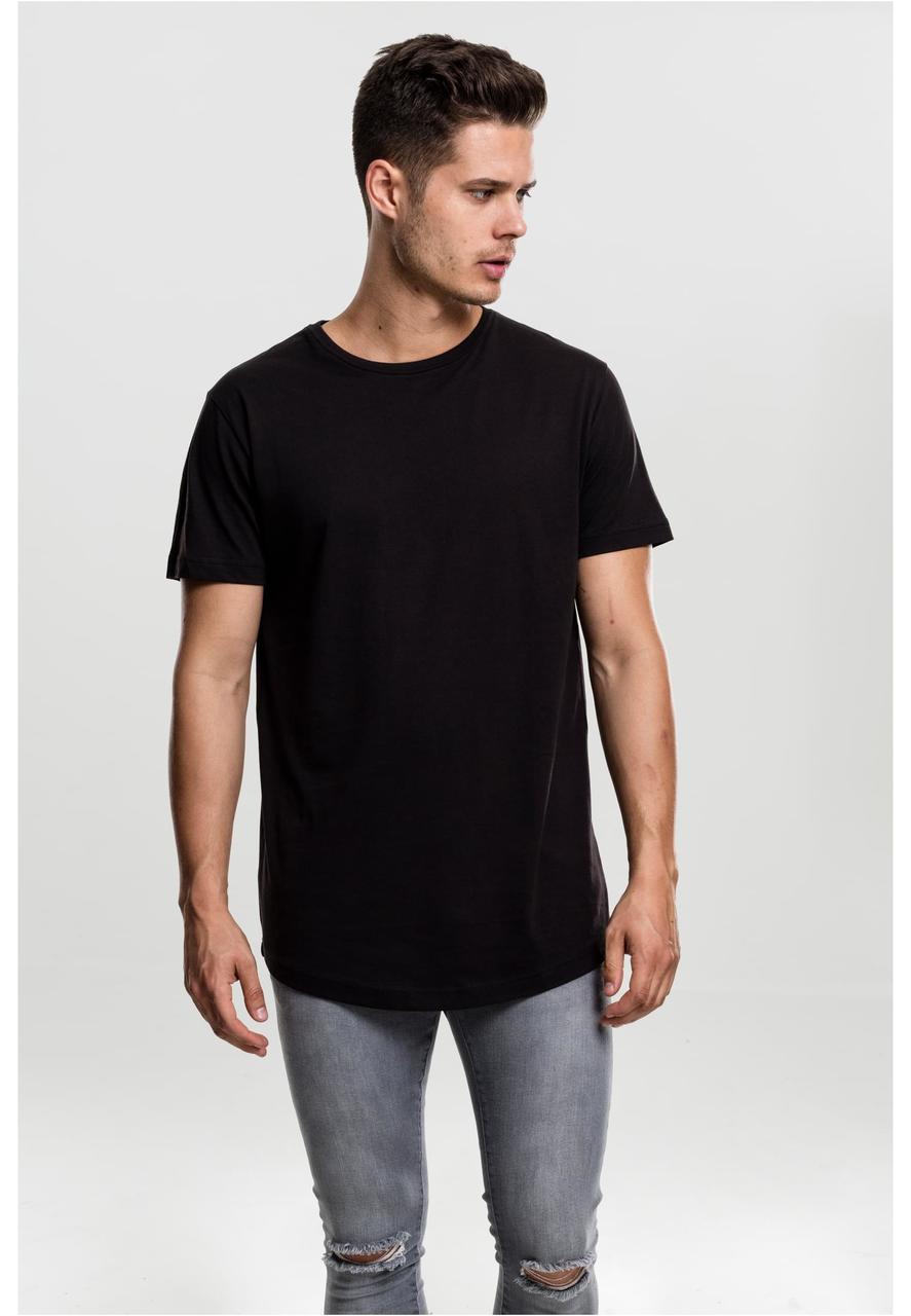 Shaped Long Tee black M - MERCHYOU
