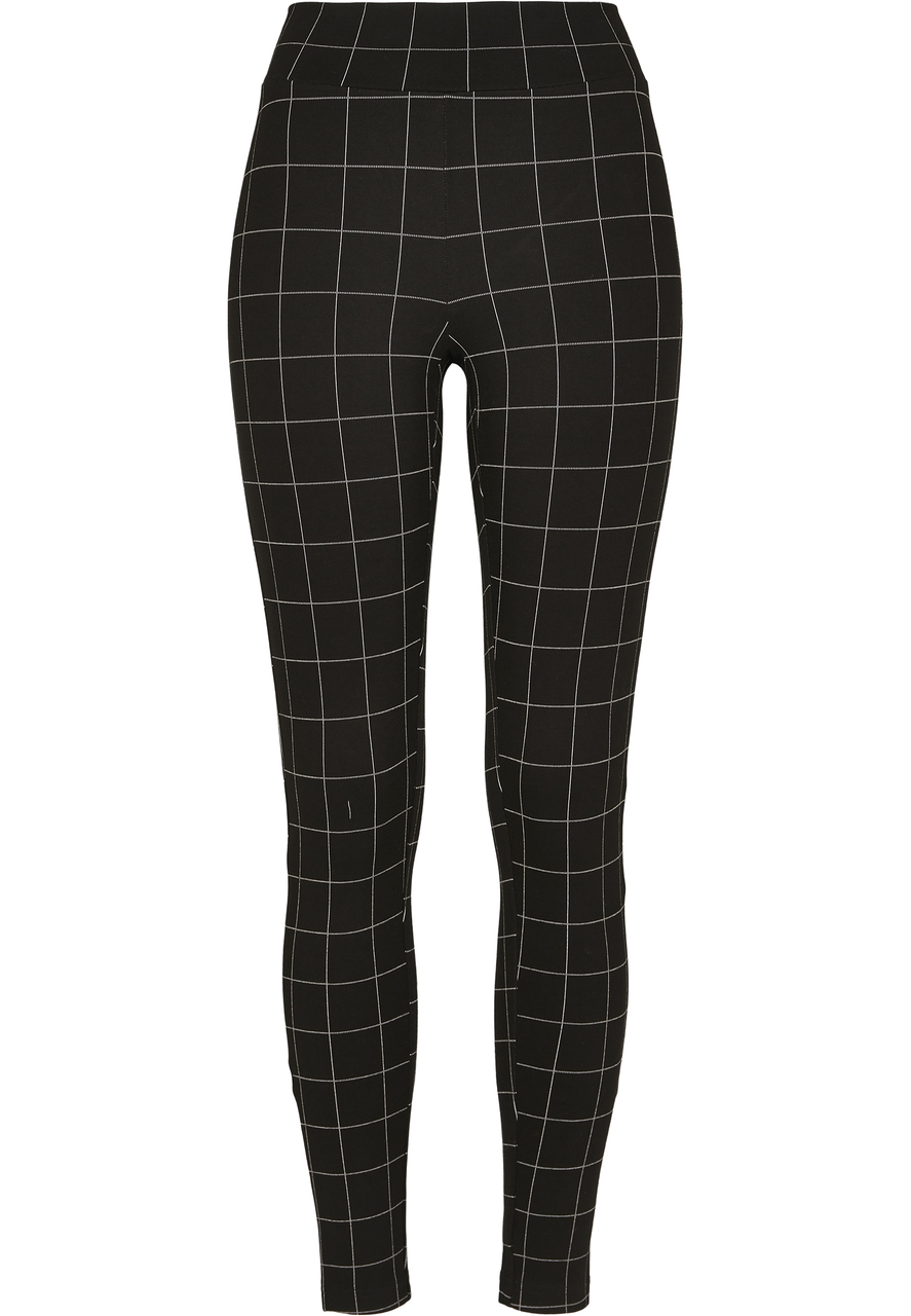 Black And White Checkerboard Pattern Leggings for Sale by